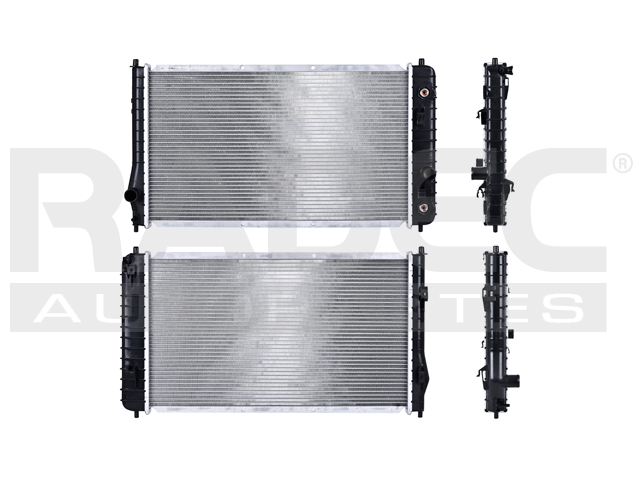 RADIADOR CV CAVALIER/SUNFIRE 02-05 L4 2.2, 2.4 LTS C/S AA AUT 26X14 7/8X26MM ALUM SOLD POLAR