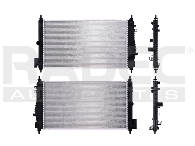 RADIADOR CV CAVALIER 18-21 L4 1.5 LTS STD 26 3/8X14 7/8X16MM ALUM SOLD POLAR