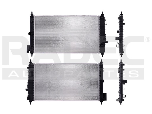 RADIADOR CV CAVALIER 18-21 L4 1.5 LTS STD 26 3/8X14 7/8X16MM ALUM SOLD POLAR