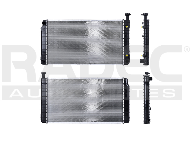 RADIADOR CV EXPRESS VAN 96-02 V6 4.3/V8 5.0, 5.7 LTS 1 ENFRIADOR AUT C/S AA 30 1/2X17 1/4X26MM ALUM SOLD POLAR