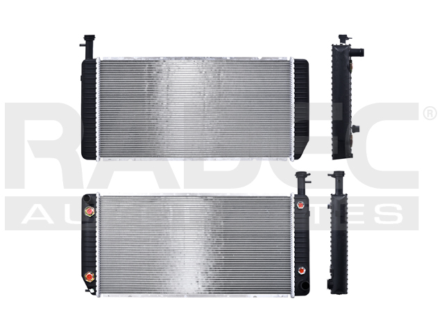 RADIADOR CV EXPRESS VAN/SAVANA 04-19 V6 4.8/V8 6.0 LTS AUT C/S AA 34X16 6/7X26MM ALUM SOLD POLAR