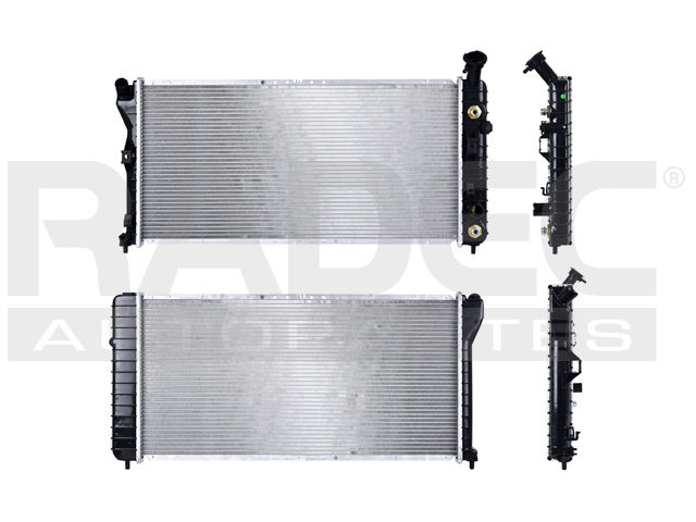 RADIADOR CV IMPALA 00-03 V6 3.1, 3.4, 3.8 LTS C/S AA AUT 30 1/2X14 7/8X16MM ALUM SOLD POLAR