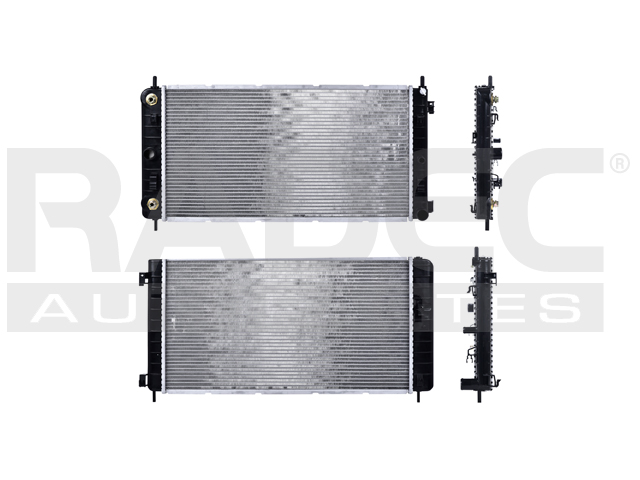 RADIADOR CV MALIBU/PONTIAC/SATURN 04-10 V6 3.5/3.6/3.9 LTS C/S AA AUT 26 7/9X14X16MM ALUM SOLD POLAR