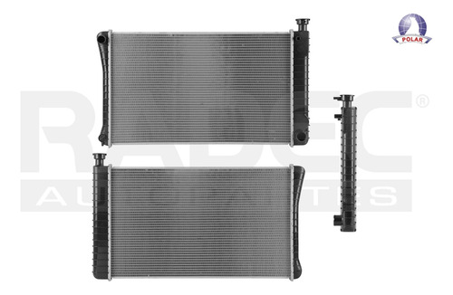 RADIADOR CV SILVERADO/CHEYENNE/SUBURBAN/1500/2500/3500/K1500/2500 88-95 V8 4.3, 5.0, 5.7 LTS STD 28 1/4X17 1/4X32MM ALUM SOLD POLAR