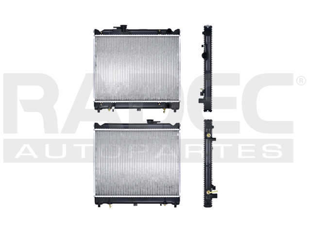 RADIADOR CV TRACKER/VITARA 94-98 L4 1.6 LTS C/S AA AUT 14 5/6X19 1/5X26MM ALUM SOLD POLAR
