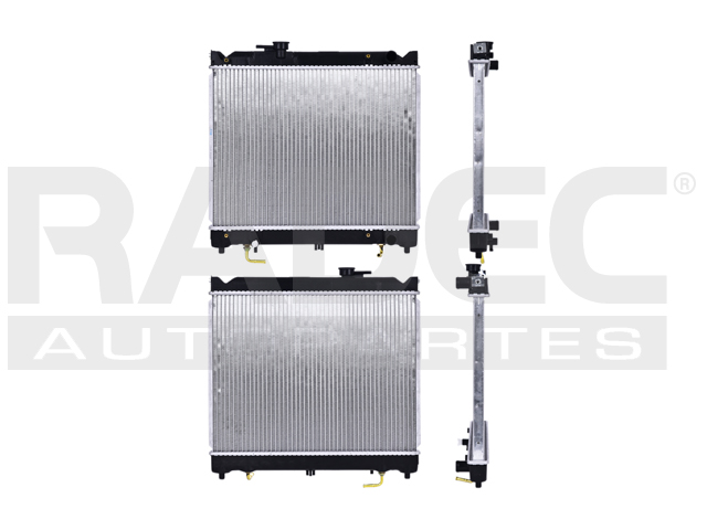 RADIADOR CV TRACKER/GEO TRACKER/GMC/SUNRUNNER/SIDEKICK/GRAND VITARA 89-93 L4 1.3, 1.6 LTS C/S AA AUT 14 3/4X20X26MM ALUM SOLD POLAR