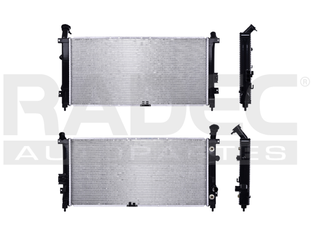 RADIADOR CV UPLANDER 05 3.4/3.5 LTS C/AA AUT 30 1/2X14 7/8X16MM ALUM SOLD POLAR