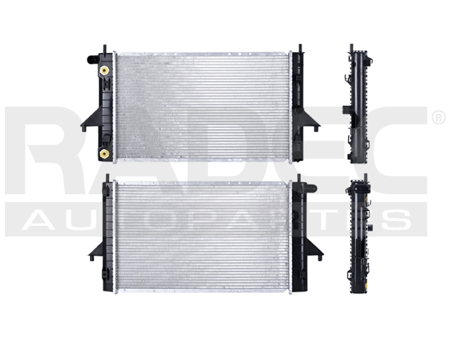 RADIADOR CV SATURN 91-93 L4 1.9 LTS C/S AA AUT 23 5/8X14X16MM ALUM SOLD POLAR