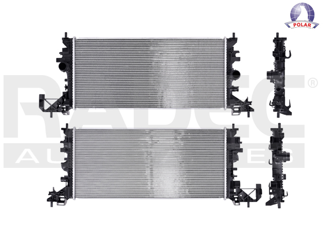 RADIADOR CV CRUZE 15-19 L4 1.4 LTS STD C/AA 26 2/3X12 1/5X26MM ALUM SOLD POLAR