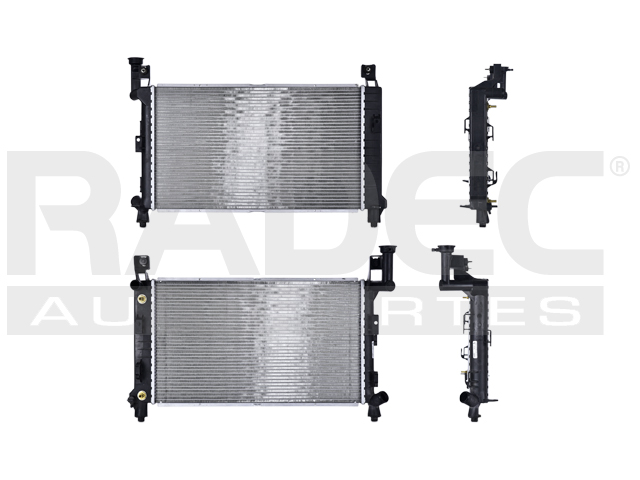 RADIADOR CR CARAVAN/VOYAGER 93-95 V6 2.5/3.0 LTS T/LINEALES C/AIRE AUTOMATICO