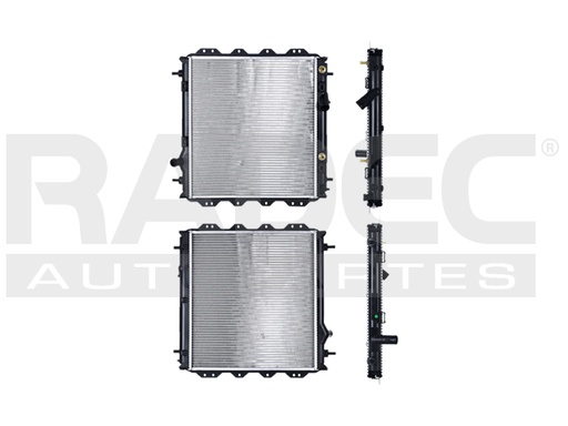 RADIADOR CR PT CRUISER 01-10 L4 2.4 LTS C/AA AUT 18 1/9X20X26MM ALUM SOLD POLAR