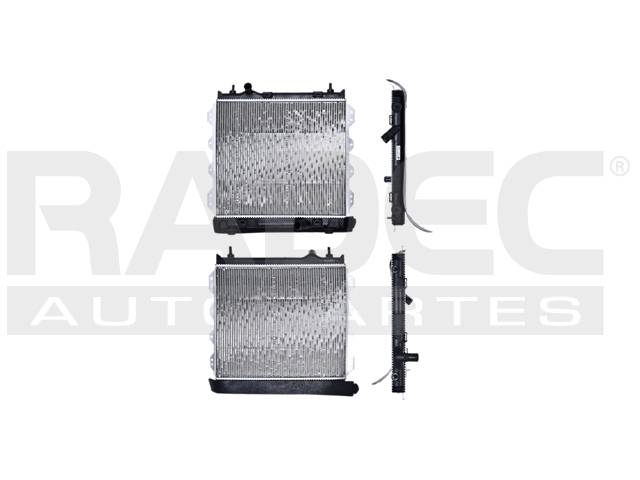 RADIADOR CR PT CRUISER 02-03 L4 2.0/2.4 LTS AUTOMATICO