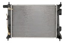 RADIADOR DODGE ATTITUDE 2012-2014 L4 1.4, 1.6 LTS C/AA AUT 19 2/3X14 1/2X16MM ALUM SOLD POLAR