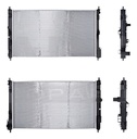 RADIADOR DG AVENGER/CALIBER/PATRIOT 07-14 L4 V6 2.4/3.5 LTS AUT 27 5/9X15 2/3X16MM ALUM SOLD POLAR