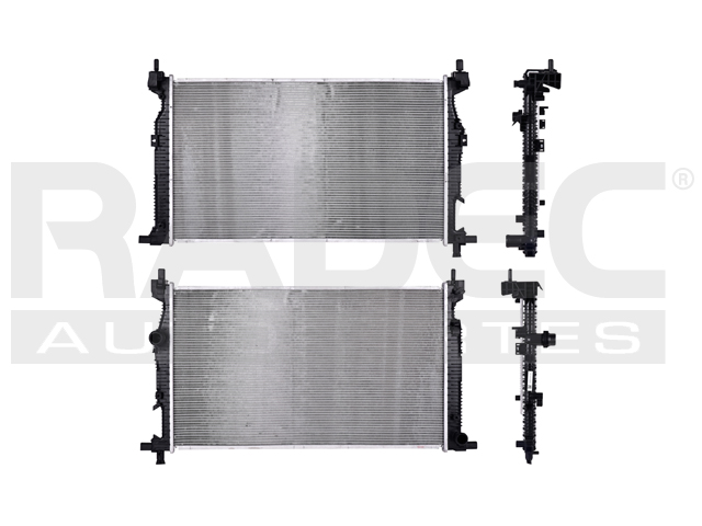 RADIADOR DG DART 13-16 L4 1.4, 2.0, 2.4 LTS STD C/S AA 26 4/7X15 1/2X16MM ALUM SOLD POLAR