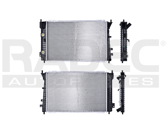 RADIADOR FD CROWN VICTORIA/GRAND MARQUIS/TOWN CAR/MERCURY 95-97 V8 4.6 LTS C/S AA AUT 27 5/9X18X26MM ALUM SOLD POLAR