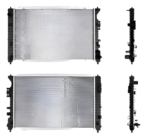 RADIADOR FD ESCAPE/MERCURY HYBRID 05-08 L4 2.3 LTS C/S AA STD 27 5/9X17 2/3X16MM ALUM SOLD POLAR