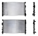 RADIADOR FD ESCAPE/MERCURY HYBRID 05-08 L4 2.3 LTS C/S AA STD 27 5/9X17 2/3X16MM ALUM SOLD POLAR