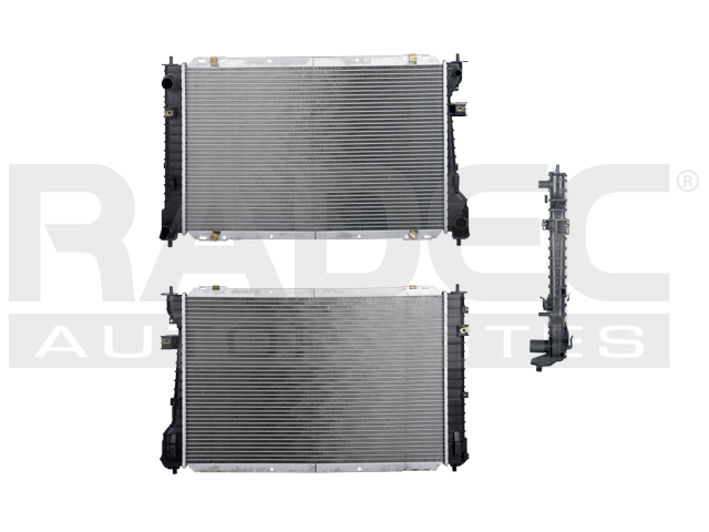 RADIADOR FD ESCAPE 08-12 L4 2.5 LTS AUT C/S AA 27 5/9X17 2/3X16MM ALUM SOLD POLAR