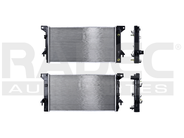 RADIADOR FD EXPEDITION/NAVIGATOR 07-08 V8 5.4 LTS C/S AA AUT 31 1/2X16 1/2X32MM ALUM SOLD POLAR
