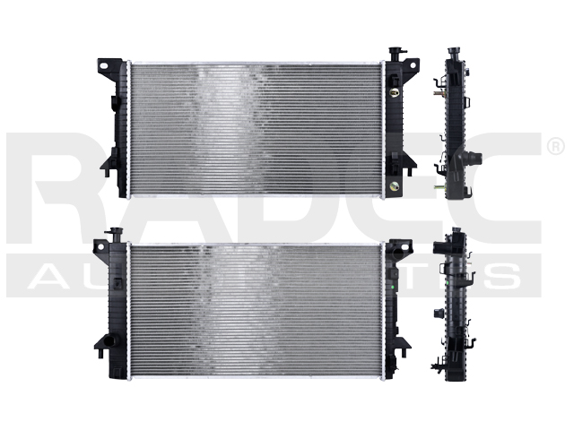 RADIADOR FD EXPEDITION/F-150/F-250/LOBO/MARK/NAVIGATOR 09-14 V8 4.6/5.4 LTS C/AA AUT 31 1/2X16 1/2X32MM ALUM SOLD POLAR