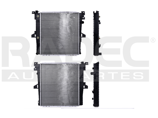 RADIADOR FD EXPLORER 97-00 V6 4.0 LTS C/S AA AUT 20 6/7X23 1/2X56MM ALUM SOLD POLAR