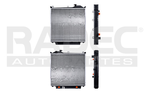 RADIADOR FD EXPLORER 06-10 V6/V8 4.0/4.6 LTS C/AA AUT 24X22 3/4X32MM ALUM SOLD POLAR