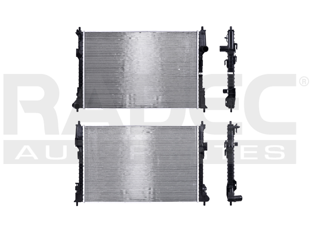 RADIADOR FD EXPLORER 13-19 VERSIONES LIMITED, XLT V6 3.5 LTS AUT C/AA 28 2/3X19 1/3X32MM ALUM SOLD POLAR