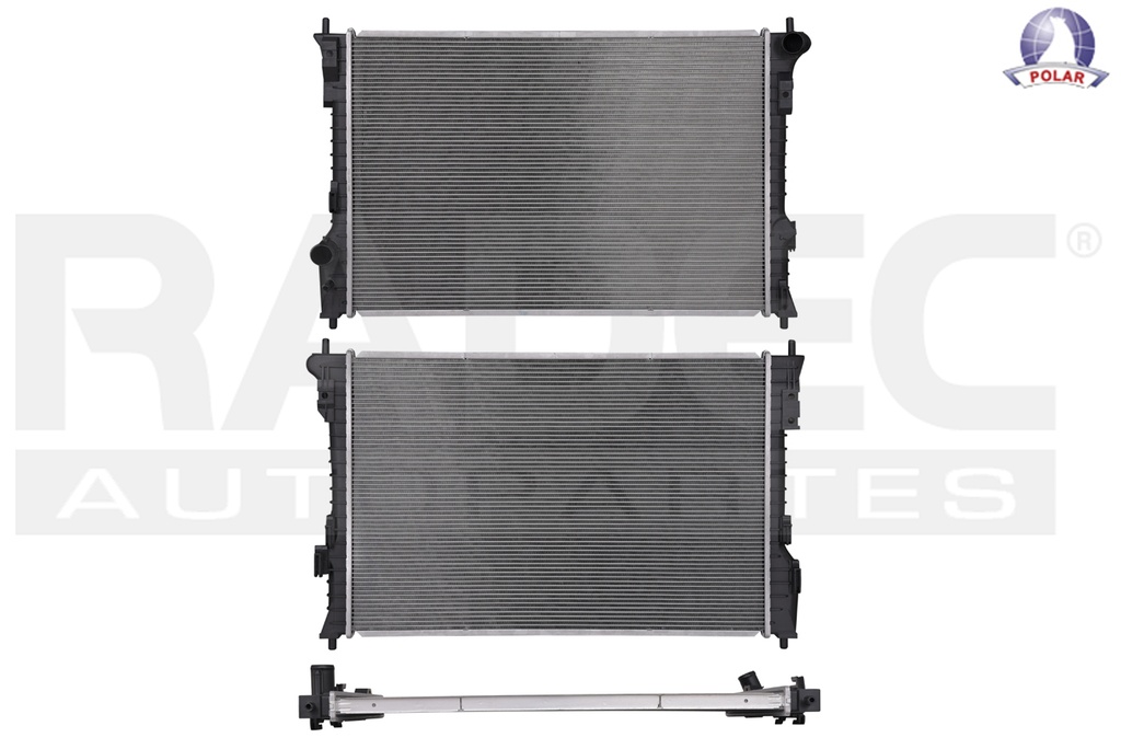 RADIADOR FD EXPLORER 11-19 V6 3.5 LTS C/S AA AUT 28 3/4X19 1/5X26MM ALUM SOLD POLAR