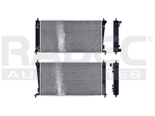 RADIADOR FD F-150/F-250/F-350/EXPEDITION/LOBO/NAVIGATOR 97-03 V8 4.6, 5.4 LTS C/S AA AUT 31 8/9X16 6/7X56MM ALUM SOLD POLAR
