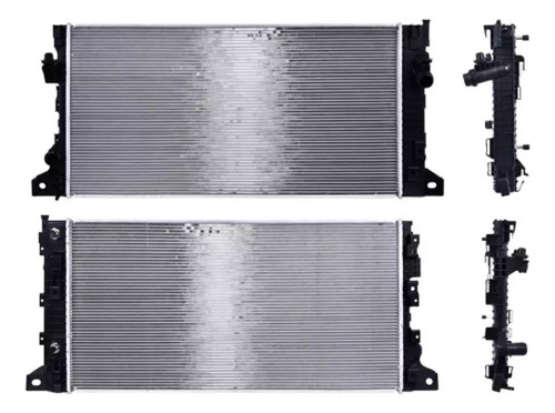 RADIADOR FD F-150 15-20 V6 3.5/V8 5.0 LTS C/AA AUT 34 2/3X17 2/3X26MM ALUM SOLD POLAR