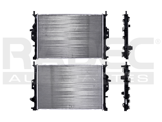 RADIADOR FD FOCUS ST 13-18 L4 2.0 LTS STD TURBO C/A 30 1/8X17 5/9X26MM ALUM SOLD POLAR