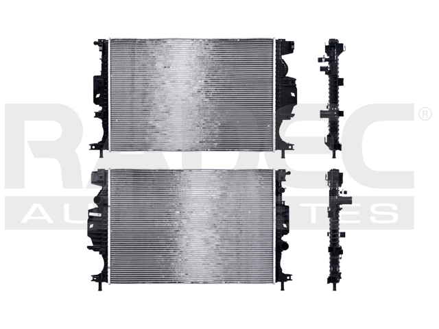 RADIADOR FD FUSION 13-20 L4 2.0, 2.5/V6 3.7 LTS AUT C/AA 26 3/7X18 1/3X26MM ALUM SOLD POLAR