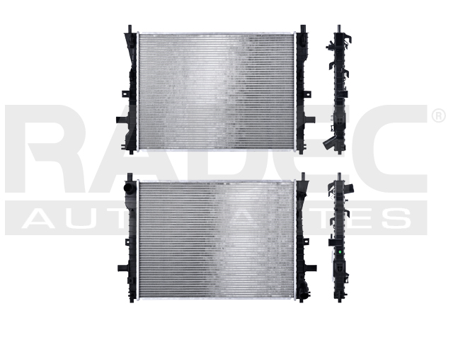 RADIADOR FD GRAND MARQUIS/CROWN VICTORIA/TOWN CAR 03-05 V8 4.6 LTS C/S AA STD 25 2/5X18 5/6X26MM ALUM SOLD POLAR
