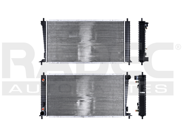 RADIADOR FD LOBO 98-03 V8 4.6, 5.4 LTS AUT C/S AA 31 8/9X16 4/5X56MM ALUM SOLD POLAR