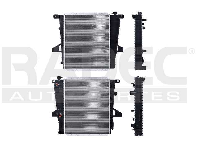 RADIADOR FD RANGER/B4000 95-97 V6 4.0 LTS AUT C/S AA 17 1/5X21 1/7X56MM ALUM SOLD POLAR