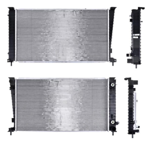 RADIADOR FD WINDSTAR 99-03 V6 3.0/4.2 LTS S/GOLLETE C/S AA AUT 30X 16 6/7X26MM ALUM SOLD POLAR