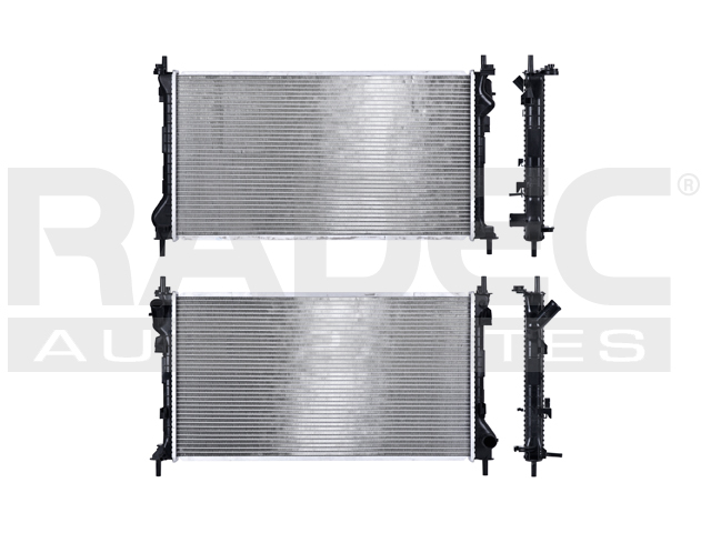 RADIADOR FD TRANSIT CONNECT 10-13 L4 2.0 LTS C/S AA STD 27 5/9X14 7/8X26MM ALUM SOLD POLAR