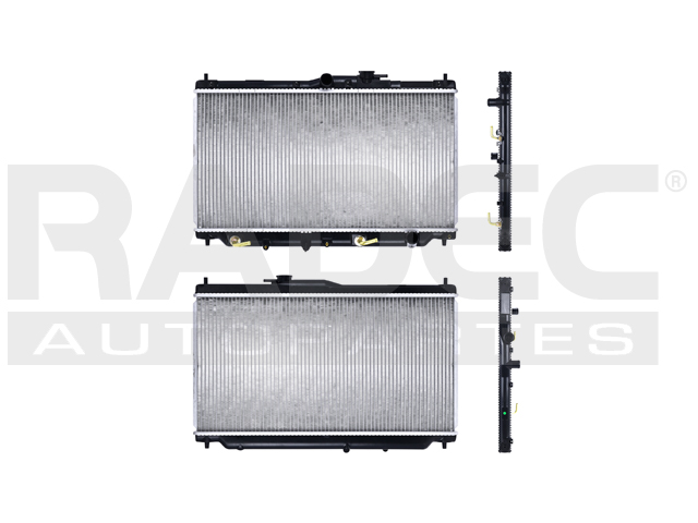 RADIADOR HD ACCORD 90-96 L4 2.2 LTS C/S AA AUT 13 7/9X26 2/7X26MM ALUM SOLD POLAR