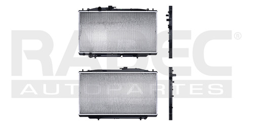 RADIADOR HD ACCORD 03-07 V6 3.0 LTS AUT C/S AA 14 3/4X27 7/8X26MM ALUM SOLD POLAR