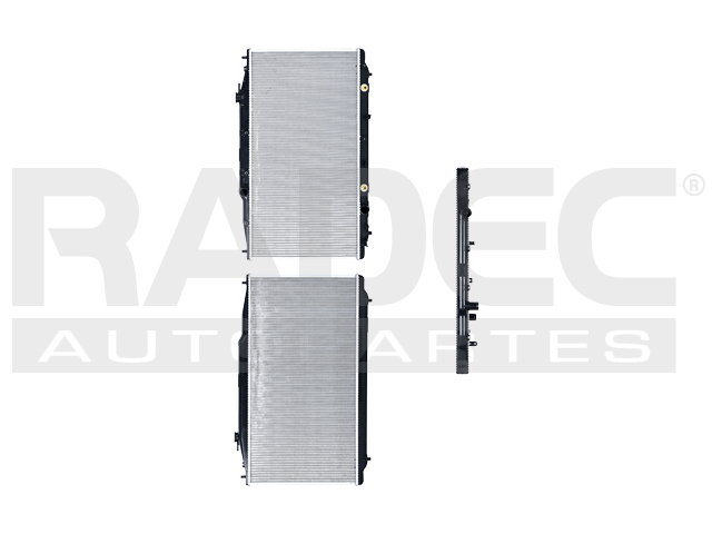 RADIADOR HD ACCORD 08-12 V6 3.5 LTS C/S AA AUT 15 3/4X30 1/4X26MM ALUM SOLD POLAR