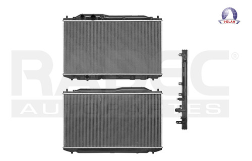 RADIADOR HD CIVIC/AC CSX 06-11 L4 1.8, 2.0 LTS C/S AA STD 14 3/4X26 2/3X26MM ALUM SOLD POLAR