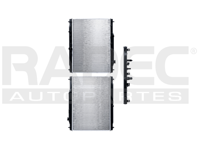 RADIADOR HD CITY 14-20 L4 1.5 LTS STD/AUT 16 3/4X24 4/9X16MM ALUM SOLD POLAR