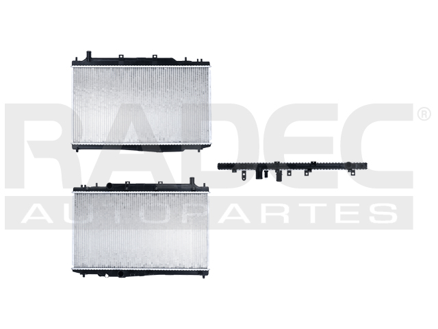 RADIADOR HD HR-V 16-22 L4 1.8 LTS AUT C/S AA 14 3/4X26 2/7X16MM ALUM SOLD POLAR
