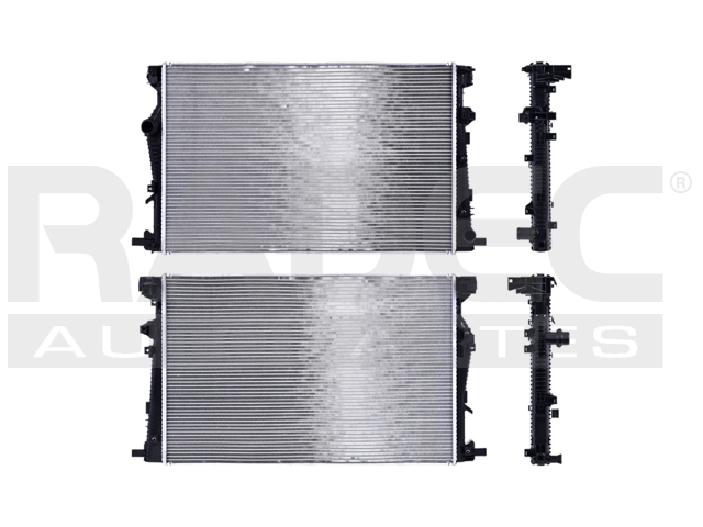 RADIADOR JP CHEROKEE 14-18 L4 2.4 LTS/V6 3.6 LTS AUT C/S AA 26 1/2X17 1/3X16MM ALUM SOLD POLAR