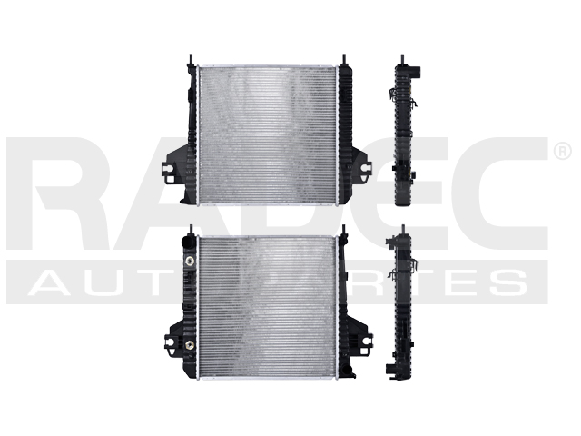 RADIADOR JP LIBERTY 02-06 V6 3.7 LTS C/S AA AUT 20X20X26MM ALUM SOLD POLAR