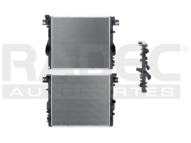 RADIADOR JP WRANGLER RUBICON/SAHARA/SPORT/UNLIMITED 07-17 V6 3.6/3.8 LTS C/AA STD 22X20 2/5X26MM ALUM SOLD POLAR