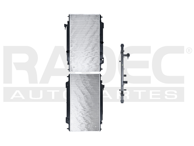 RADIADOR MZ 3 14-18 L4 2.0, 2.5 LTS C/S AA STD 14 3/4X29X16MM ALUM SOLD POLAR