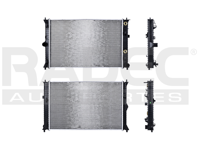 RADIADOR MZ 6 09-10 L4 V6 2.5, 3.7 LTS C/S AA AUT 25 4/5X16 6/7X26MM ALUM SOLD POLAR