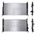 RADIADOR MZ 3/MAZDASPEED/HATCHBACK 10-13 L4 2.0, 2.5 LTS C/S AA STD 26 3/8X14 1/2X16MM ALUM SOLD POLAR